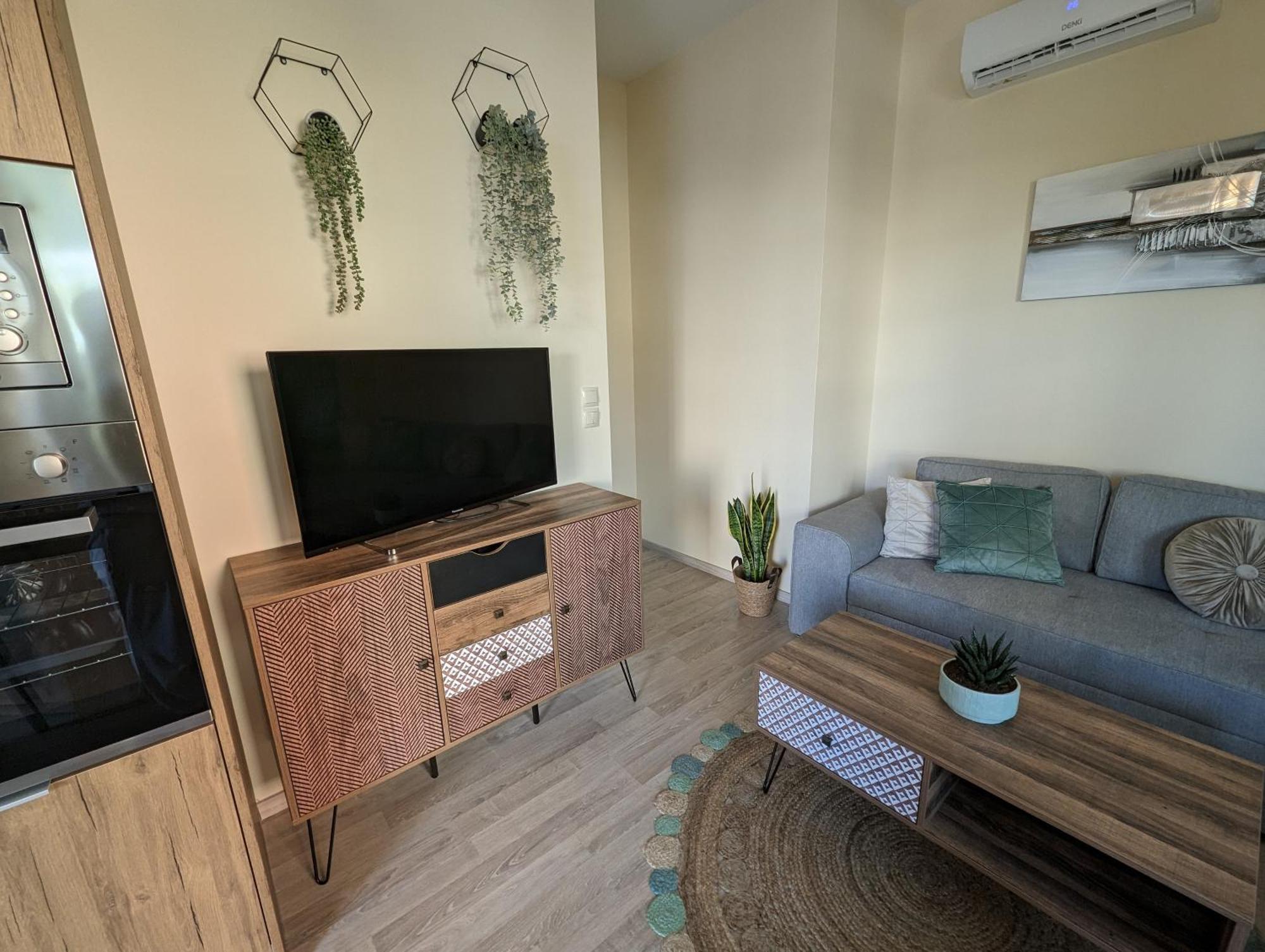 Modern Mint Sunny House Near The Airport Apartment Spata  Ngoại thất bức ảnh