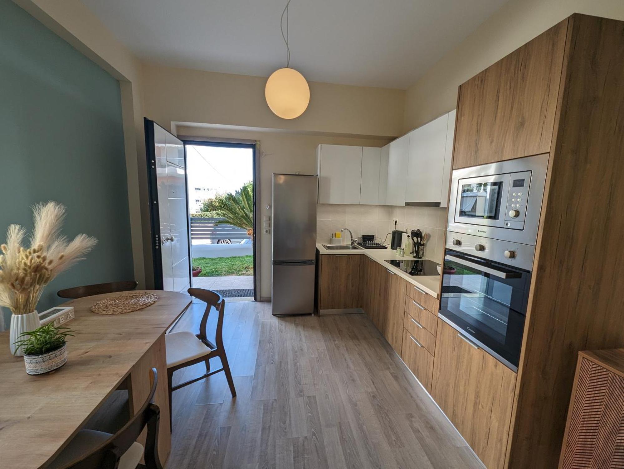 Modern Mint Sunny House Near The Airport Apartment Spata  Ngoại thất bức ảnh